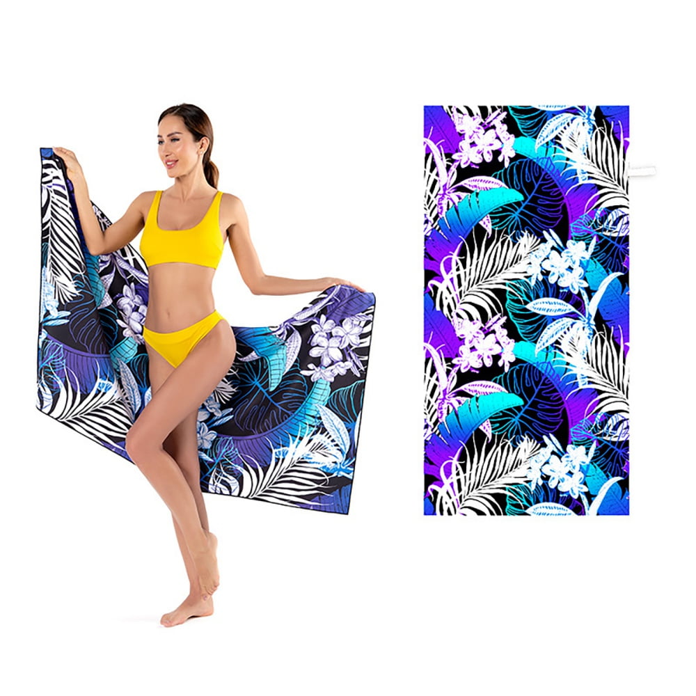 Details about   Microfiber Quick Dry Swimming Towel Beach Camping Travel Gym Sports Bath Towel 
