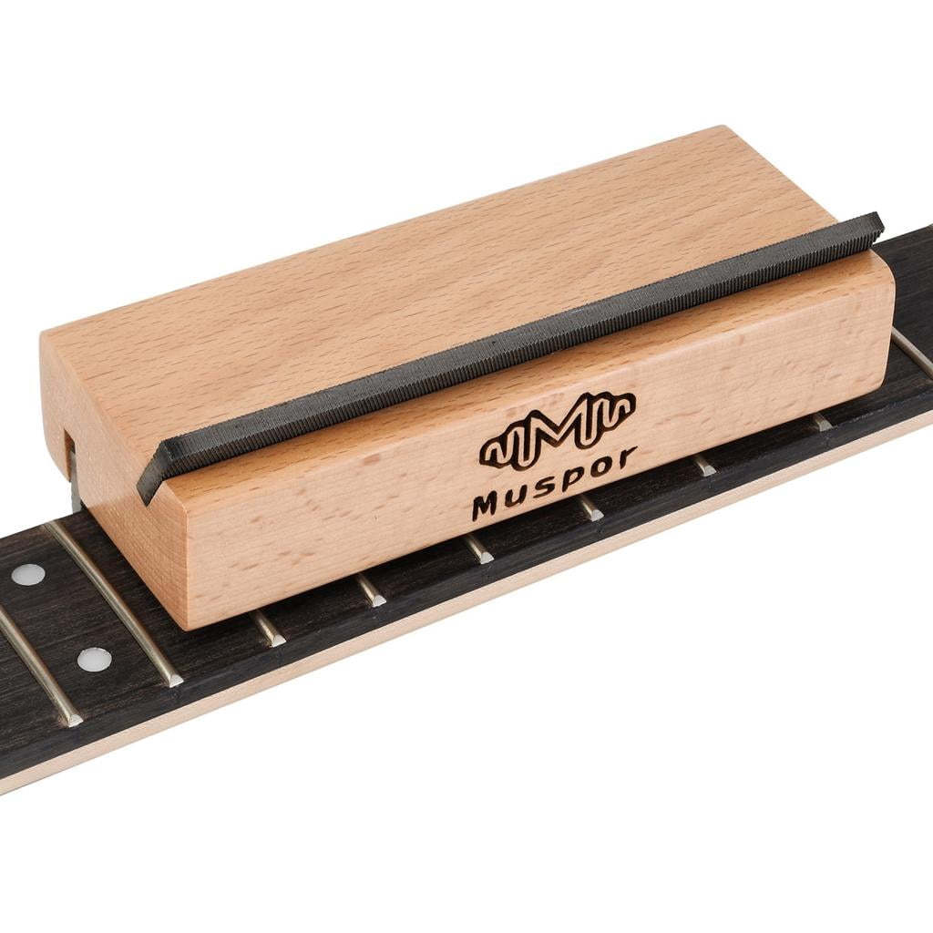 LeeQinersw 35/90 Degree Guitar Fret Beveling File Edge Sanding Dressing Luthier Tool Guitar