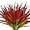 Rose Red, variant on ZOELNIC Artificial Fake Grass, 4pcs Outdoor Faux Grasses Plastic Plants Greenery UV Resistant for Outside Home Windowbox Garden Office Patio Hanging Planter Front Porch Décor (Light Purple)