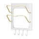 thumbnail image 1 of Soporte para tapa de olla Organizador de tapa de olla Fácil de instalar Organizador de utensilios de cocina con Oro, 1 of 7