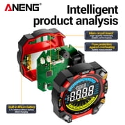 ANENG Smart Digital Multimeter 626 6000 Counts, AC/DC Voltage/Current, Resistance, Capacitance, Temperature, NCV Tester 1 Pack