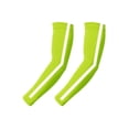 thumbnail image 4 of Mangas de brazo refrescantes multiusos con tira reflectante para mujeres y hombres Amarillo Verde, 4 of 9