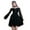 Black dresses for women, variant on Wycnly Gothic Clothes for Women Womens Gothic Dresses Vintage Lace Patchwork Cold Shoulder Spaghetti Strap Party Dresses Plus Size Bandage Midi Dress Clothes