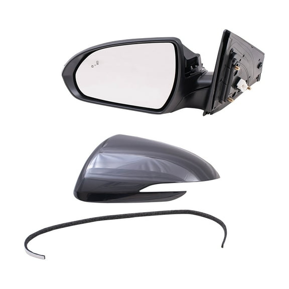 Brock Power Mirror for 2017-2018 Elantra Korea Built Blind Spot Detection Turn Signal Indicator