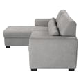 thumbnail image 3 of Sofá Love Chaise Izquierdo en L Eros 3 Plazas Gris para Sala, 3 of 8