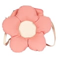 thumbnail image 1 of Bolsos de hombro con forma de flor de color para mujer a la moda, bolsos informales (rosa) Tmvgtek Oficina Multiescena Multifunción, 1 of 9