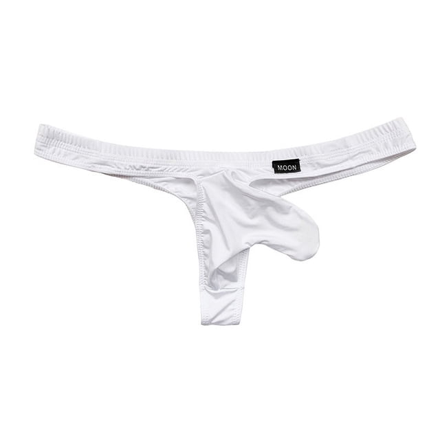 Tanga de hombre de seda fina de hielo, pantalones de hombre, ropa interior sexy para hombre
