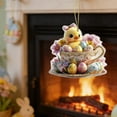 thumbnail image 5 of Tyidzon Easter Bunny Decorations Hanging 2D Flat Acrylic Ornaments, Happy Easter Ornaments for Home Holiday Indoor Party Decor, 5 of 6