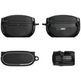 thumbnail image 4 of Silicone Protective Case Cover With Hook For Sony WF-1000XM5 Wireless Earbuds Charging Box Full Coverage Non-Slip Design, 4 of 8