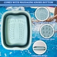 thumbnail image 6 of Other Cleaning Supplies Pool Foot Bath Tray Collapsible Foot Wash Station Foot Spa Massager Portable Rinse Tub for Swimming Pool Accessories, 6 of 6