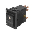 thumbnail image 4 of 7 Pins Black Hazard Warning Lamp Switch For Land Rover Defender 90 130 Yuf101490, 4 of 5