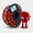 RED-PLA, variant on IIID MAX PLA Plus Filament (Red), 1.75mm 3D Printer PLA+ Filament, 1Kg/2.2lb Spool of 3D Printing Filament PLA with Dimensional Accuracy +/- 0.03mm, Fits Most FDM Printers, Made in USA