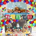 thumbnail image 2 of Toy Inspired Story Balloons Arch Garland Kit, Cow Pattern Cloud Yellow Red Blue, 2 of 5