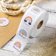 thumbnail image 4 of 500pcs Rainbow Thank You Label Stickers 1.5 Inch Round Wedding Party Decor Birthday Gift Sticker, 4 of 5