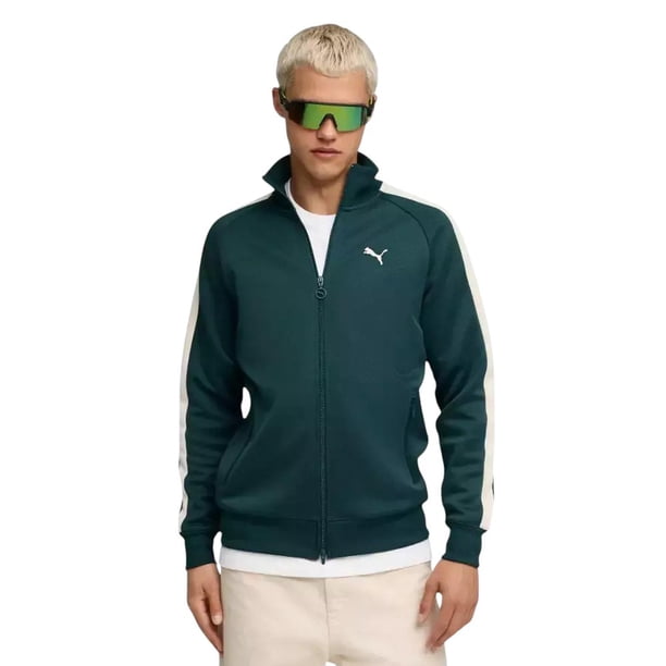 Chamarra Puma T7 Always On Track para Hombre 629587-75 verde XL