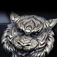 thumbnail image 3 of Tiger Head Auto Sticker Decal Body Decor Retro Self Adhesive 3D Decorative Badge, 3 of 8