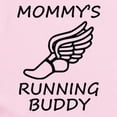 thumbnail image 2 of CafePress - Mommys Running Buddy Body Suit - Baby Light Bodysuit, Size Newborn - 24 Months, 2 of 4