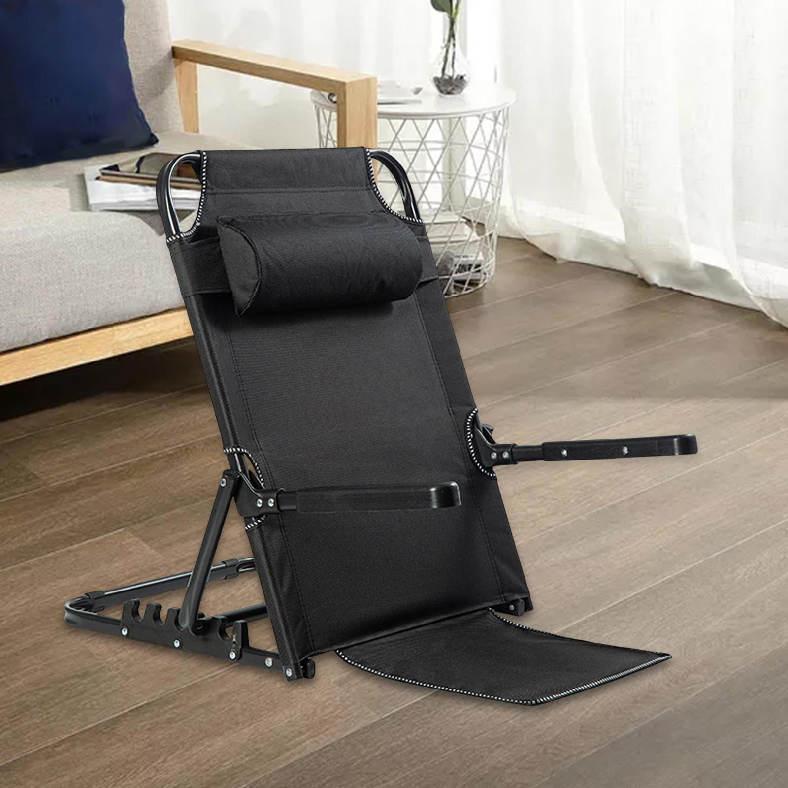 Portable Bed Backrest Sit on Bed Adjustable Angle Folding support Bed