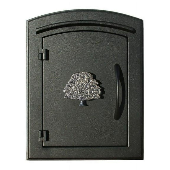 Manchester Non-Locking Column Mount Mailbox With Logo