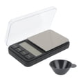 thumbnail image 1 of Báscula de joyería, báscula electrónica digital, báscula de bolsillo de 200g, báscula electrónica de acero inoxidable, grado profesional, 1 of 8
