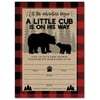 25 Little Bear Baby Shower Invitations, Sprinkle Invite For Boy, Coed Rustic Lumberjack Plaid Gender Reveal Theme, Cute Woodland DIY Fill or Write In Blank Printable Card, Animal Forest Party Supplies