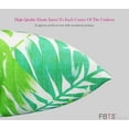 thumbnail image 6 of FBTS Prime 18x18 inch Square Green Leaves Outdoor Throw Pillows with Inserts, 2 Packs, 6 of 8