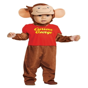 Disguise Curious George Infant-Toddler Costume