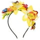 thumbnail image 1 of KAKOWELY Diadema de mariposa con flores, tocado para disfraz de fiesta de té, 1 of 4