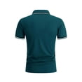 thumbnail image 6 of BVOFAR Casual Golf Shirts for Men Big and Tall Short Sleeve Polos Moisture Wicking Performance T-Shirt Classic Fit Work Tops with Pockets Green XXL, 6 of 6