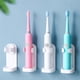 thumbnail image 5 of 2 soportes de pared para cepillos de dientes eléctricos, de ABS, sin perforaciones, para baño., 5 of 8