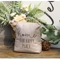 thumbnail image 3 of Parisloft Home Our Happy Place Weighted Fabric Doorstop, 7.875 x 4.75 x 9 inches, 3 of 7