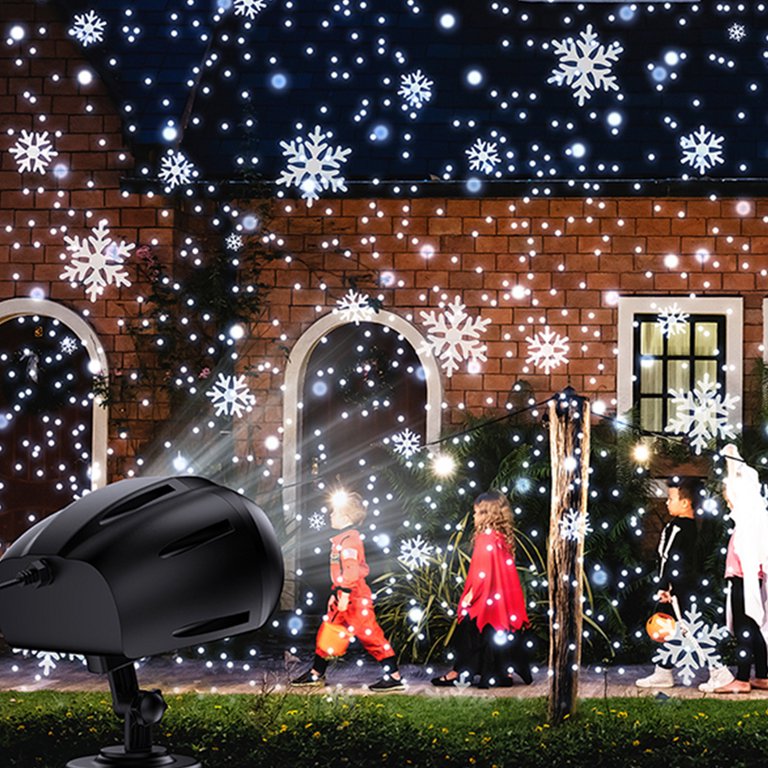 ARGIGU WL-602W Snowfall Christmas Light Projector, Indoor Outdoor