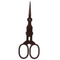 thumbnail image 1 of Embroidery Scissors, Stainless Steel Multi Purpose Vintage Scissors  For Embroidery For Sewing For Needlework Dark Brown, 1 of 8