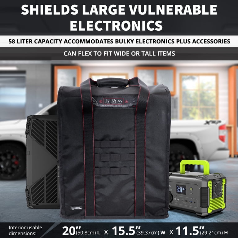 Xtreme Sight Line AQUA RT Faraday Backpack - Signal Blocking, Waterproof Laptop Bag (Large, Stone Color) 1 thumbnail image