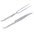 thumbnail image 1 of French Home Laguiole Stainless Steel Carving Knife & Fork Set, 1 of 3