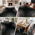 thumbnail image 5 of 3D Optical Illusion Area Rugs 8'x10', Small Throw Rugs for Living Room Patio, Visual Trap Looks Like Deep Wood Grain Hole Indoor Outdoor Rug Non-Slip Low Pile Carpet Runner Reversible Floor Mats, 5 of 8