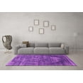 thumbnail image 3 of Ahgly Company Indoor Rectangle Persian Pink Bohemian Area Rugs, 4' x 6', 3 of 4