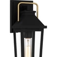 thumbnail image 4 of Buckley 1-Light Matte Black Outdoor Wall Lantern, 4 of 6