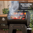 Pit Boss Lexington 500 sq in Wood Fired Pellet Grill and Smoker Onyx