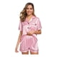 thumbnail image 4 of Pijama De Mujer De Satén De Seda Sintética, 4 of 6