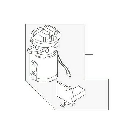 Genuine OE Volkswagen Fuel Pump Assembly - 8L9-919-051-G