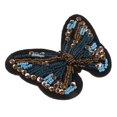 thumbnail image 1 of veasfak Butterfly Sequin Beaded Patch Sewing Embroidery Motif Applique Patches DIY Blue, 1 of 9