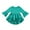 Cyan, variant on YTDSCS Baby Kids Toddler Spring Summer T-Shirt Skirt Top for Girls,1-6T Little Girls Medium Long Sleeves Solid Color Round Neck Shirt Toddler Ruffled Casual Clothes
