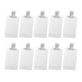 thumbnail image 1 of 10 piezas de contenedores de artículos de tocador de bolsa vacía recargable de viaje portátil, transparente Anti 100 mml jinwen Bolsa comprimible vacía, 1 of 7