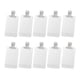 thumbnail image 1 of 10 piezas de contenedores de artículos de tocador de bolsa vacía recargable de viaje portátil, transparente Anti 100 mml jinwen Bolsa comprimible vacía, 1 of 7