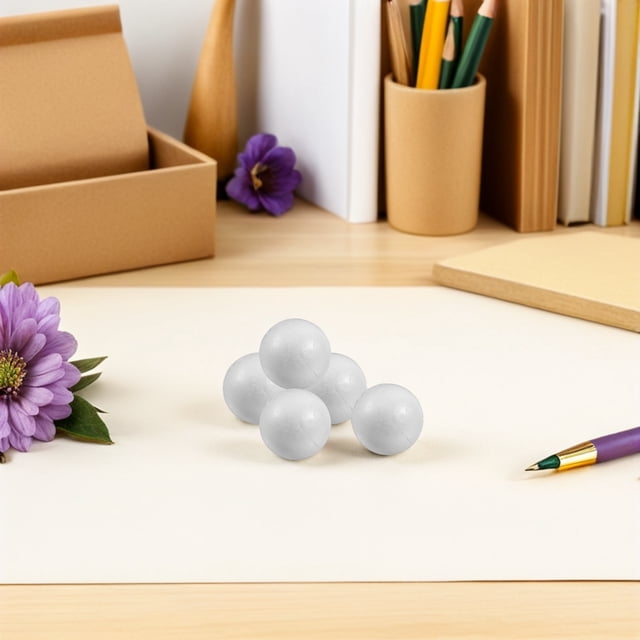 GOOHOCHY 150Ud Bolas De Poliestireno Para Manualidades Bodas Fiestas Y Proyectos Escolares
