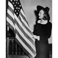 thumbnail image 2 of Sonja Henie Exaining The American Flag While Applying For Citizenship At The Naturalization Examiner'S Office In, 2 of 2