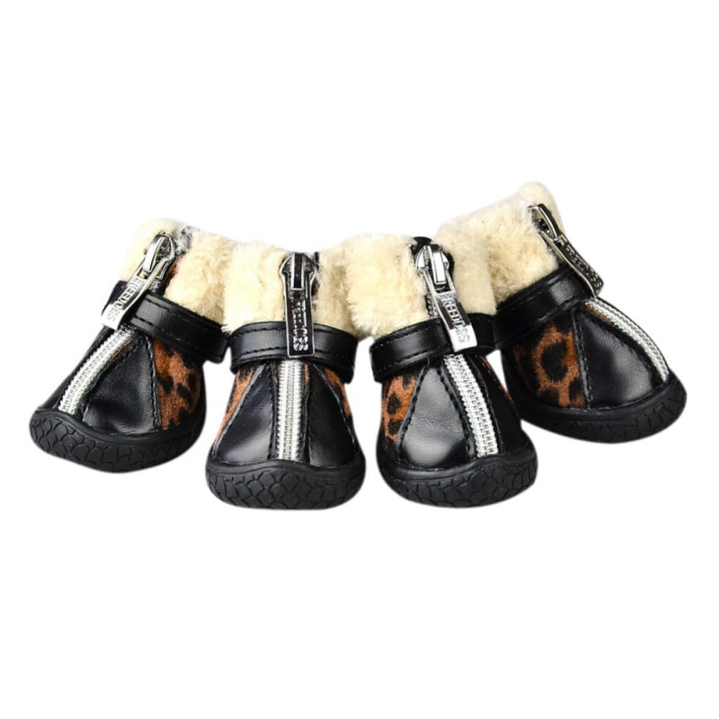 leopard print booties walmart