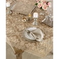 thumbnail image 3 of Saro Lifestyle Quatrefoil Lace Tablecloth, 3 of 3