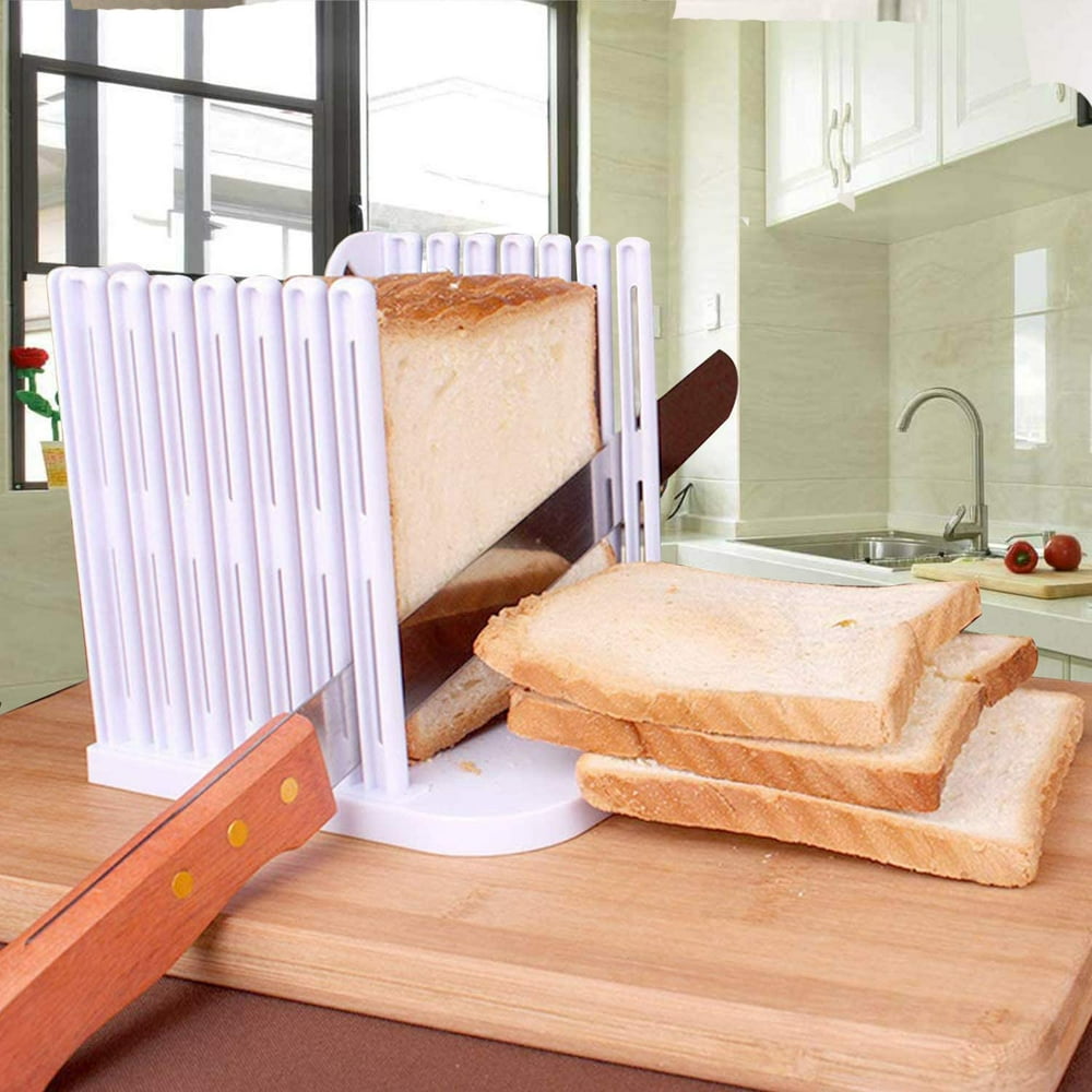 Bread Slicers for Homemade Bread, Bread Slicer, Bagel Slicer Easy to